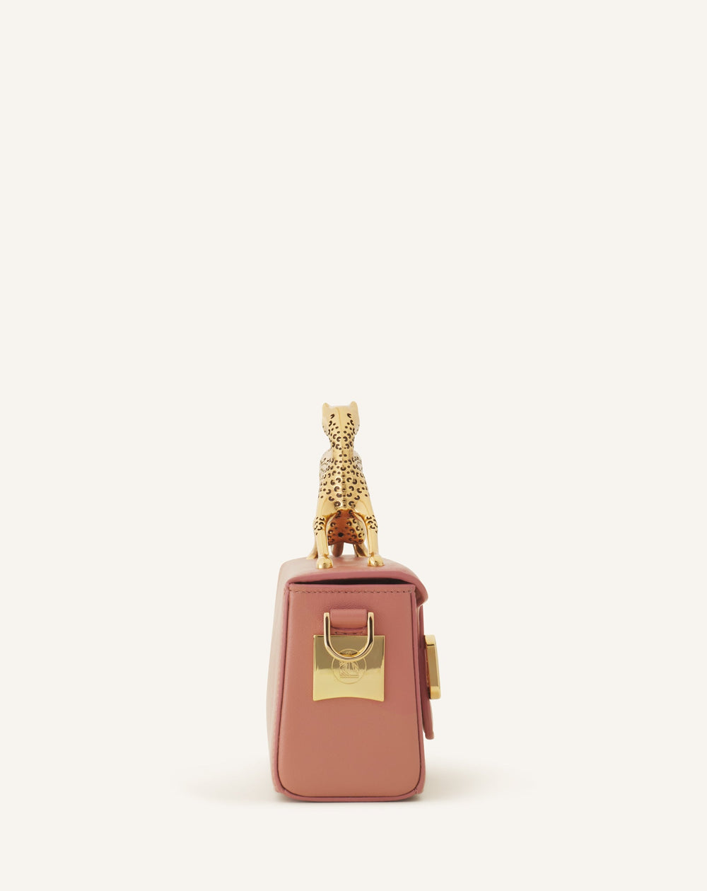 Pink Nano Pencil Cat Leather Bag | Lanvin Women