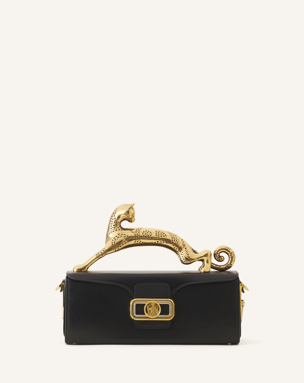 PENCIL CAT BAG IN BOX CALF | Lanvin Women