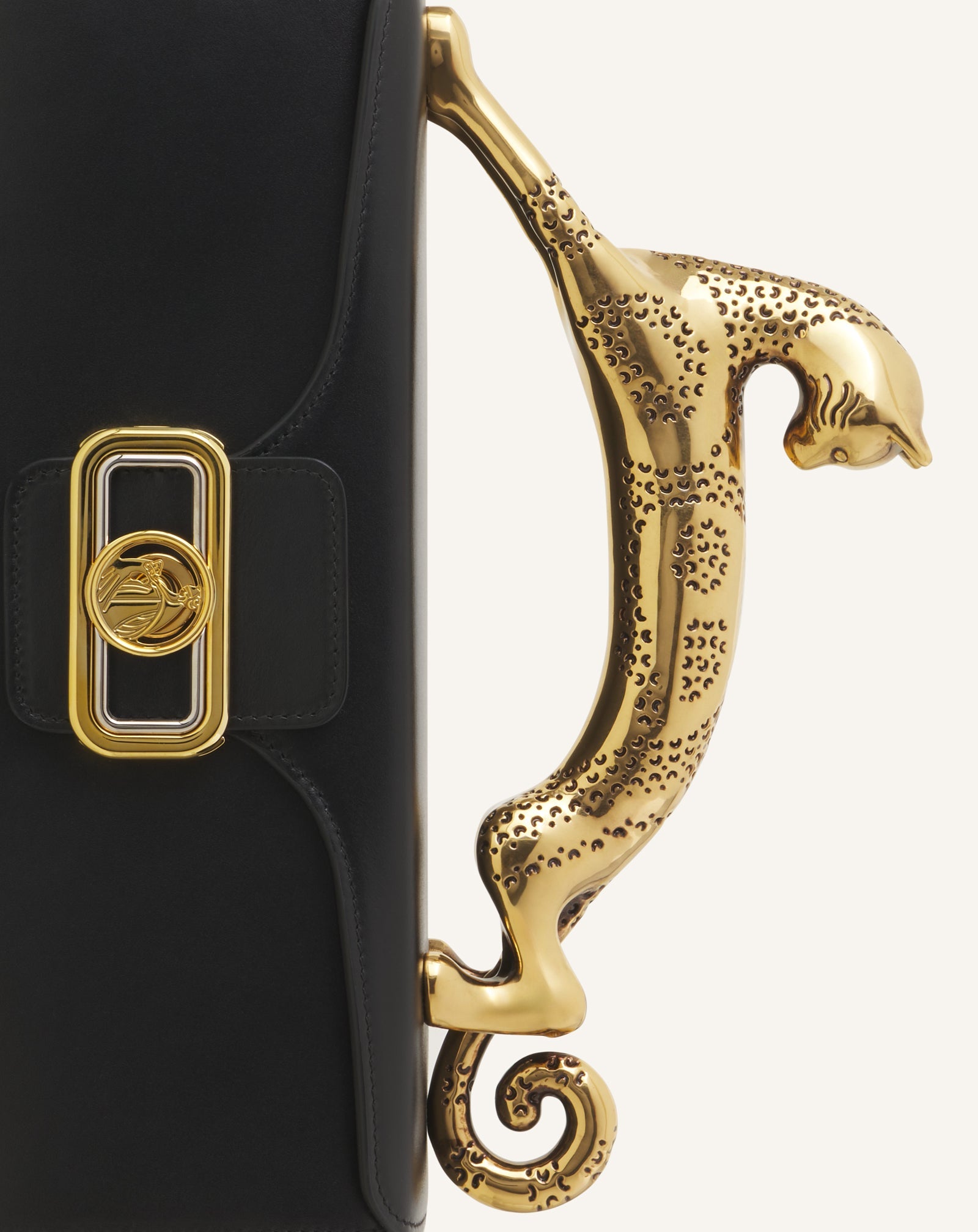 PENCIL CAT BAG IN BOX CALF | Lanvin Women