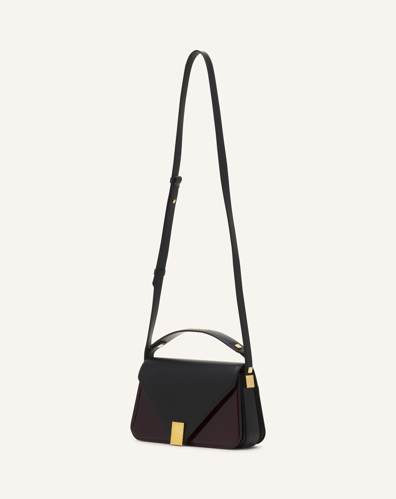 Black Concerto Arpege Patent Leather Bag | Lanvin Women
