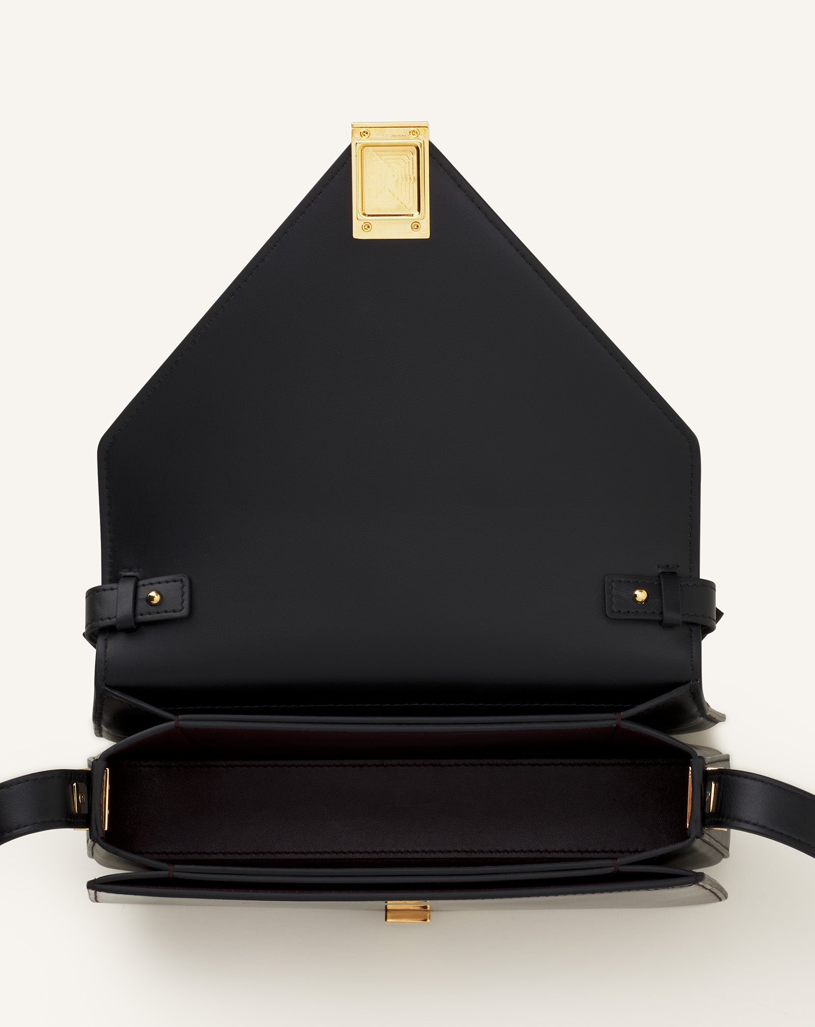 Black Concerto Arpege Patent Leather Bag | Lanvin Women