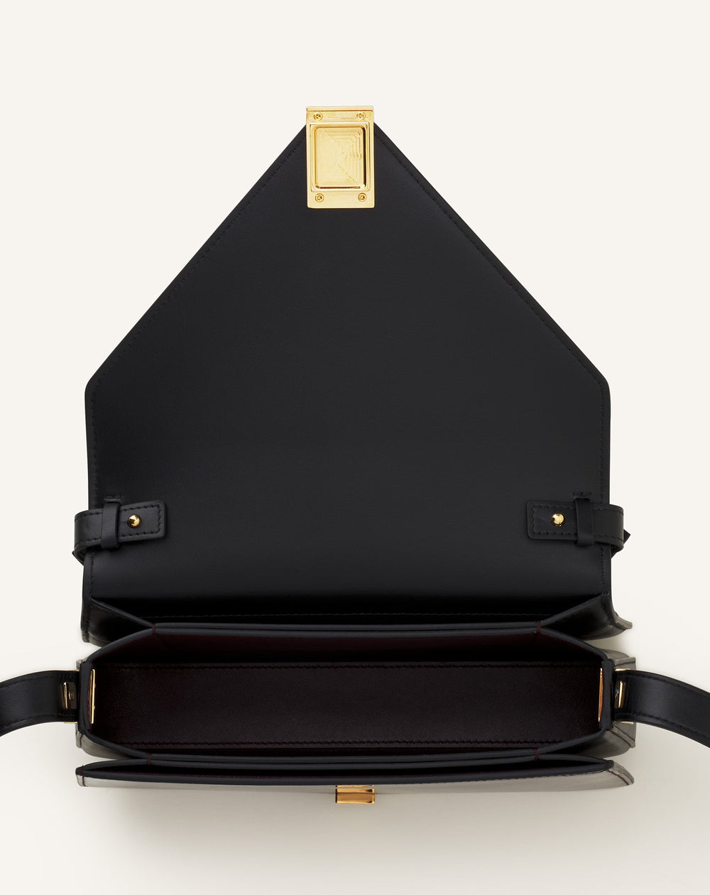 Black Concerto Arpege Patent Leather Bag | Lanvin Women