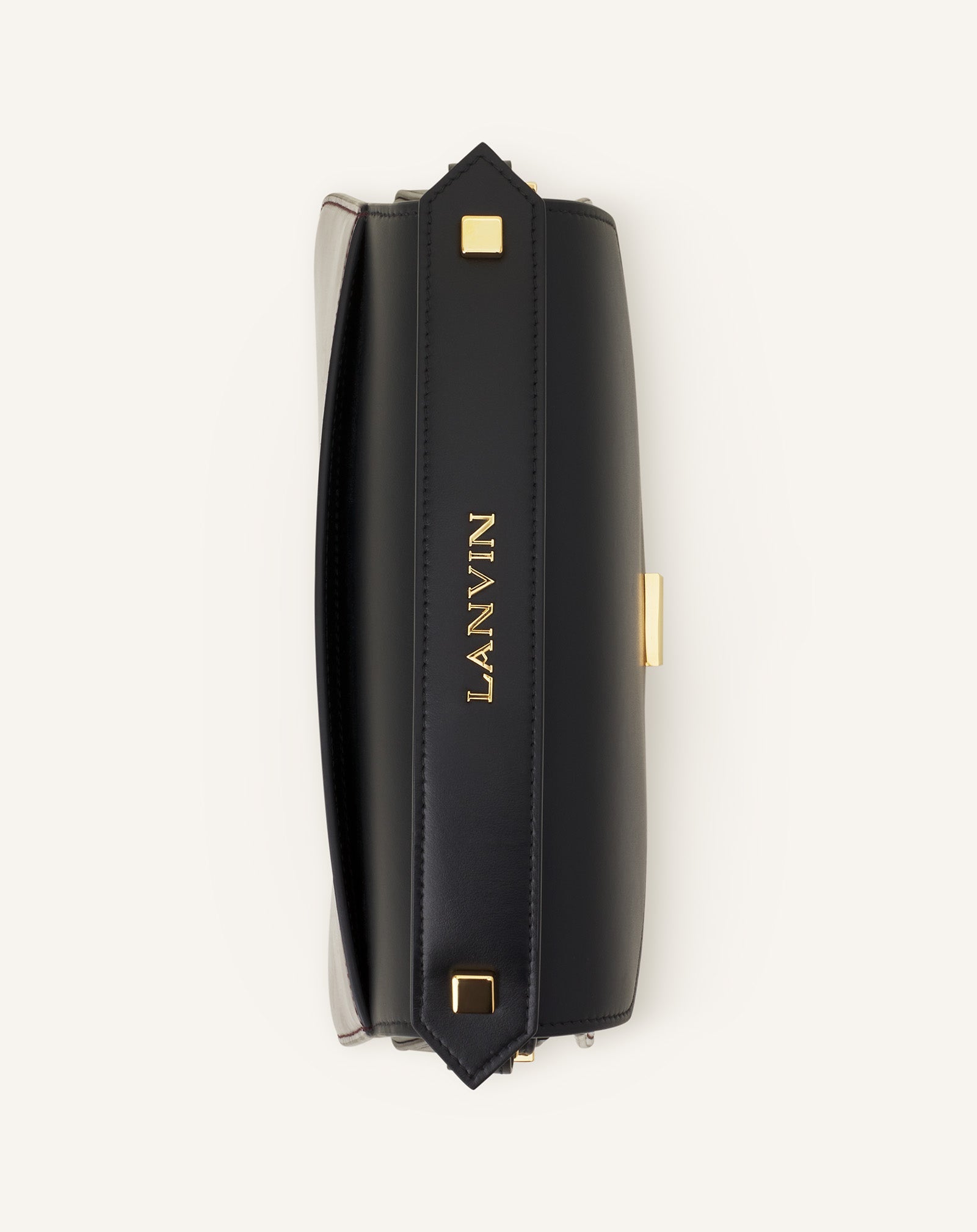 Black Concerto Arpege Patent Leather Bag | Lanvin Women