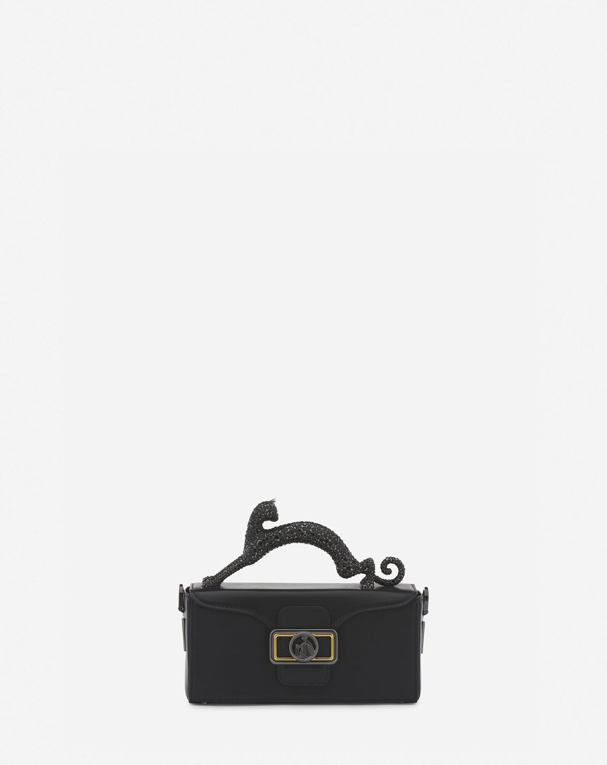Black Nano Pencil Cat Leather Bag | Lanvin Women