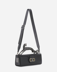Black Medium Leather Pencil Cat Bag | Lanvin Women