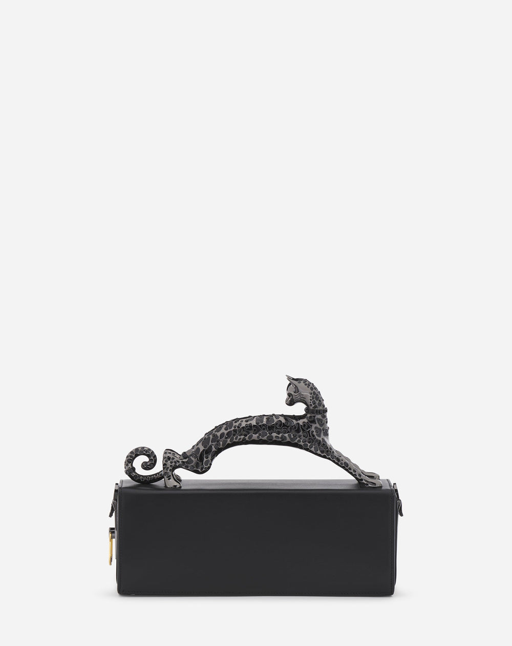 Black Medium Leather Pencil Cat Bag | Lanvin Women