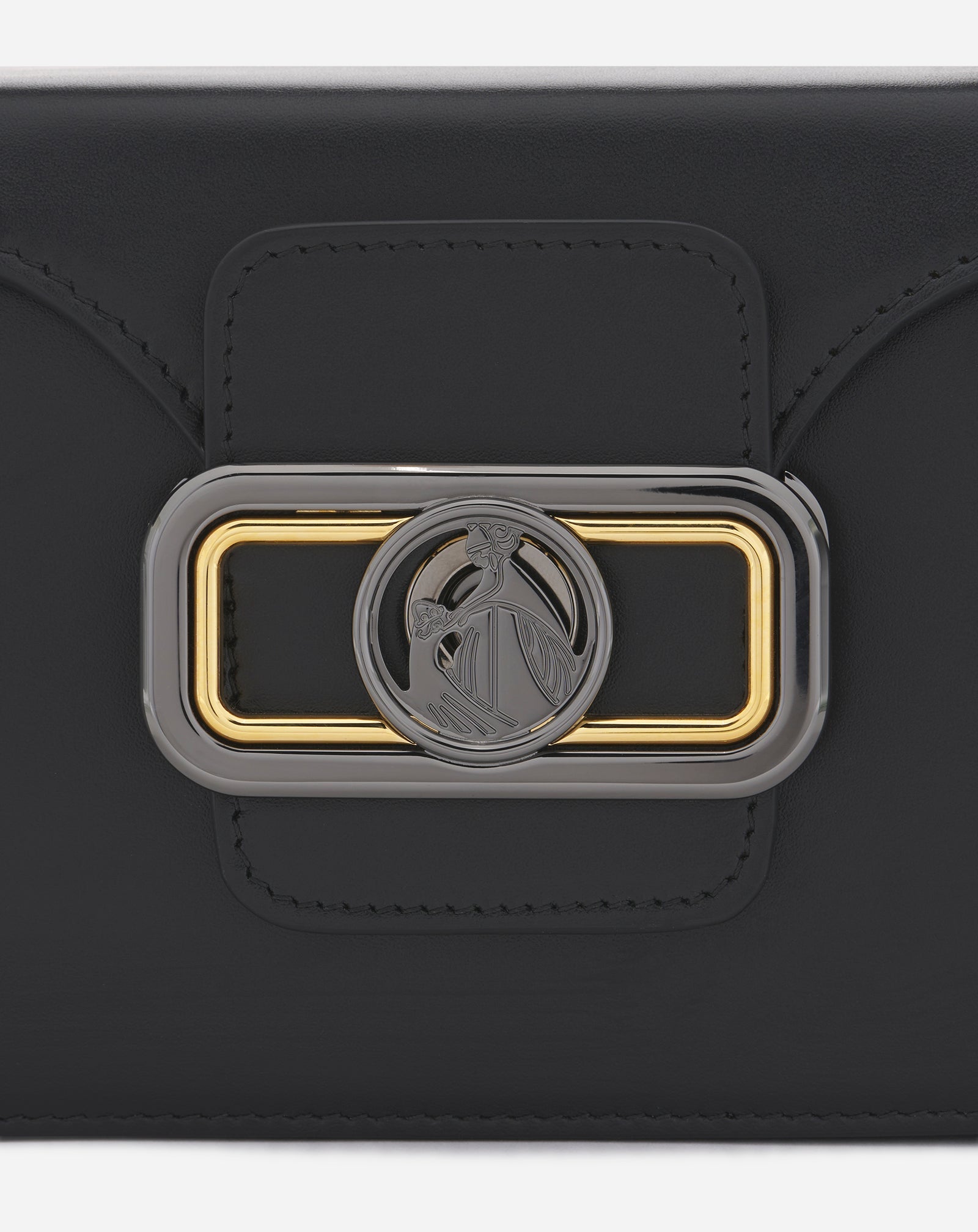 Black Medium Leather Pencil Cat Bag | Lanvin Women