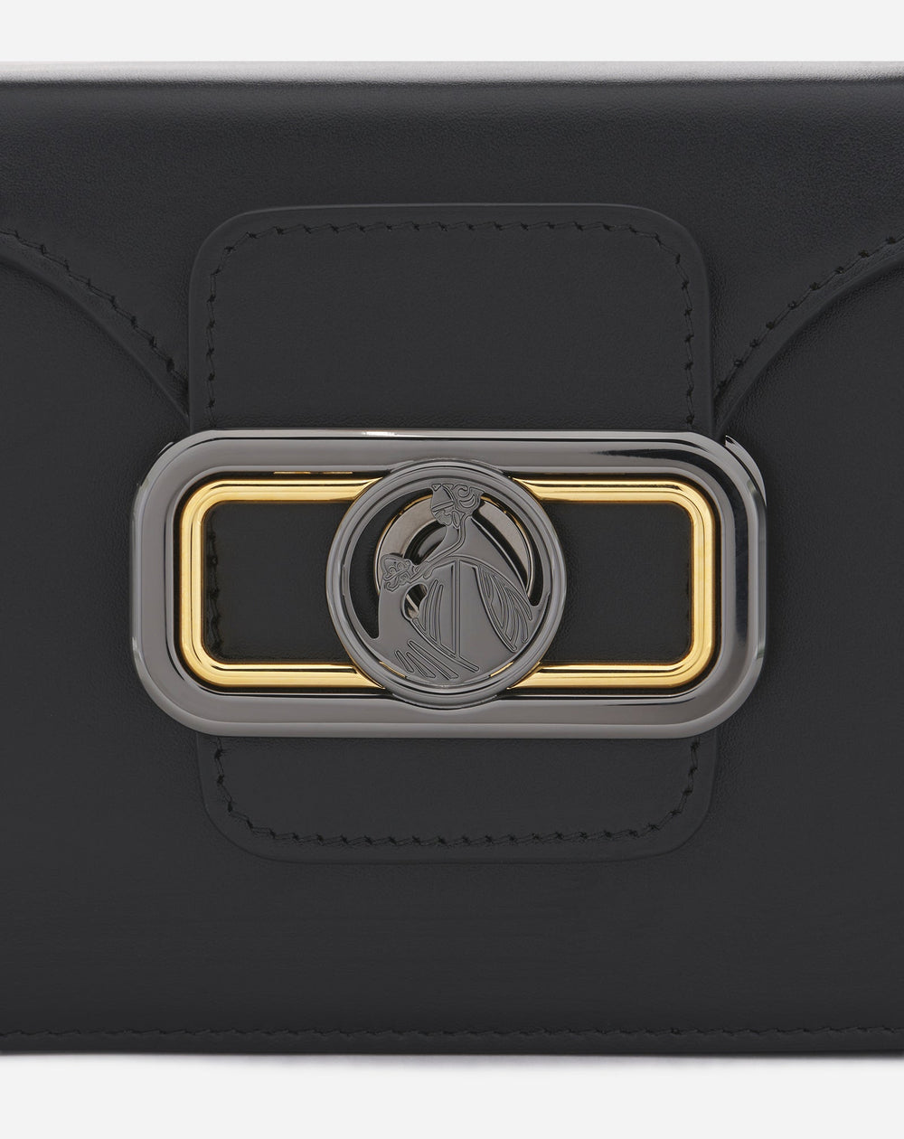 Black Medium Leather Pencil Cat Bag | Lanvin Women