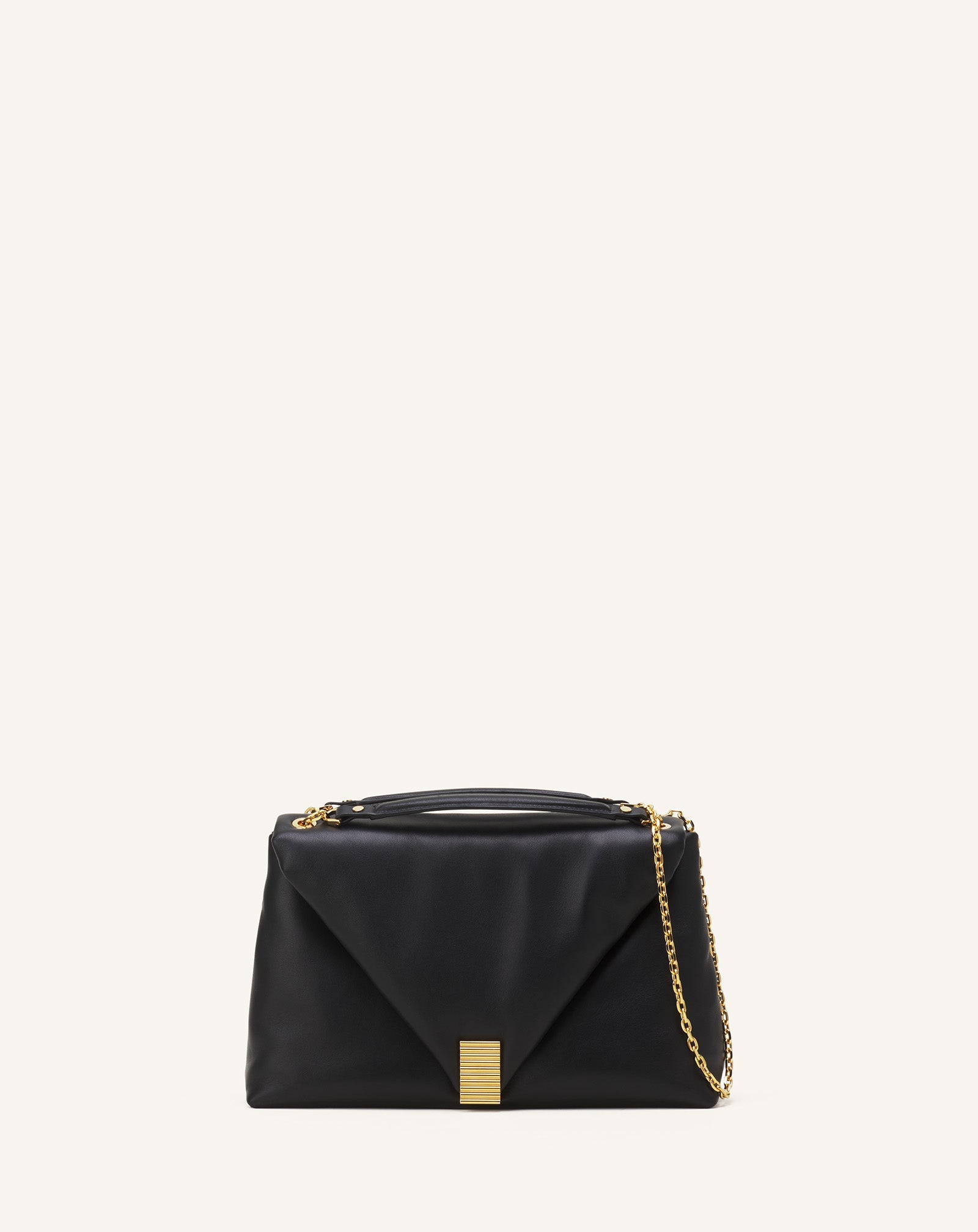 Black Concerto Arpège Soft Leather Bag | Lanvin Women