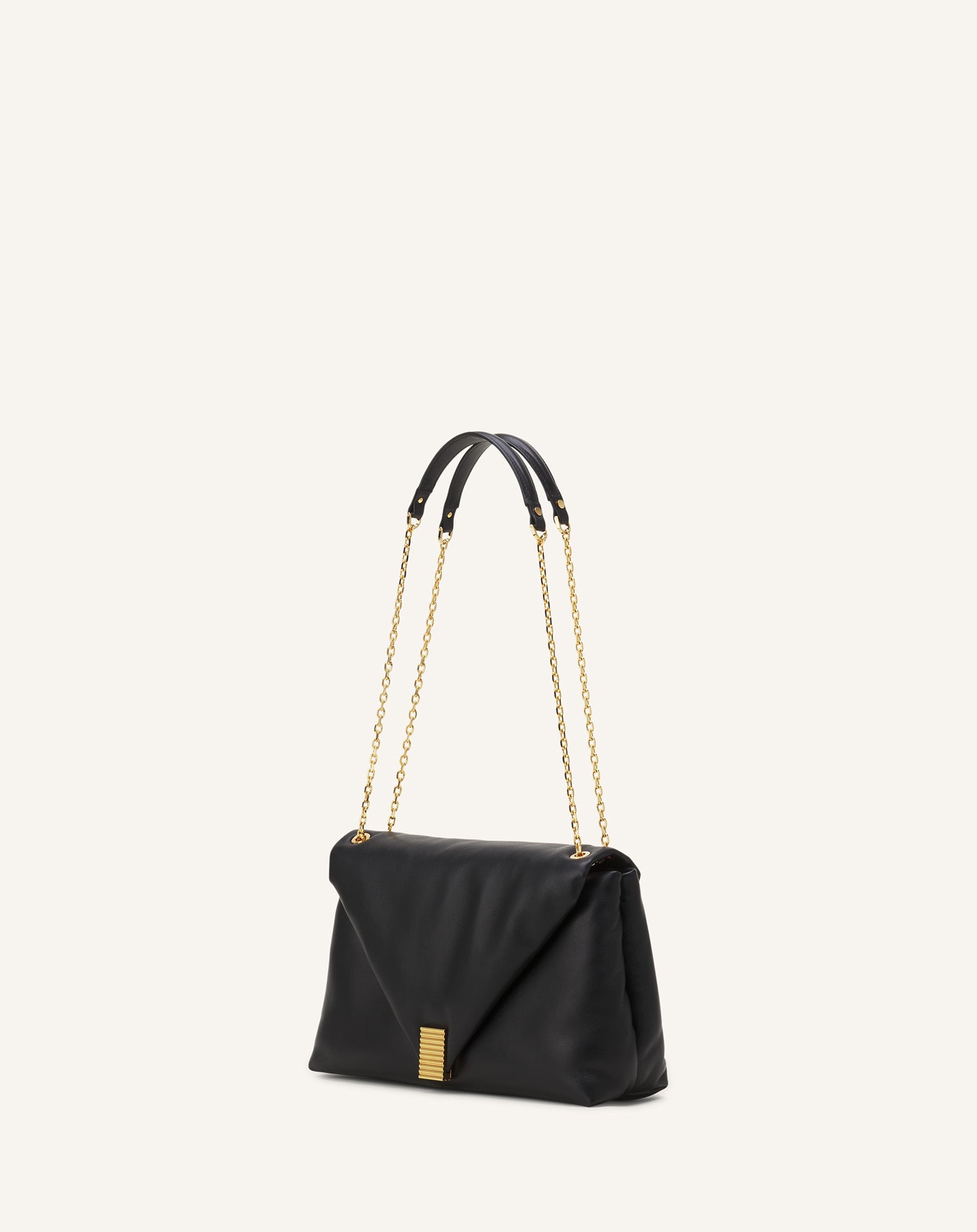 Black Concerto Arpège Soft Leather Bag | Lanvin Women
