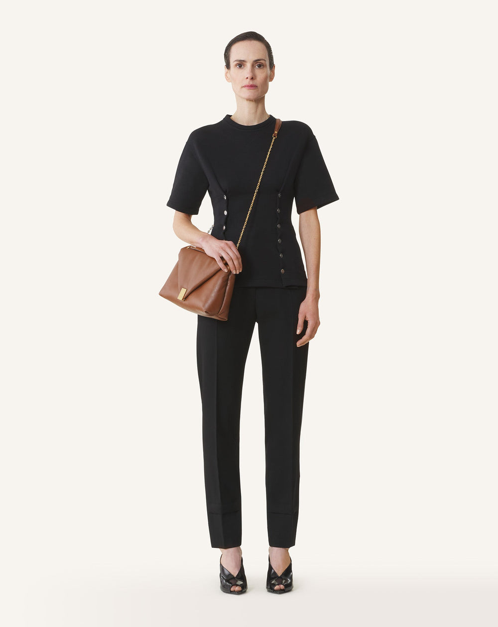 Brown Concerto Arpège Soft Leather Bag | Lanvin Women