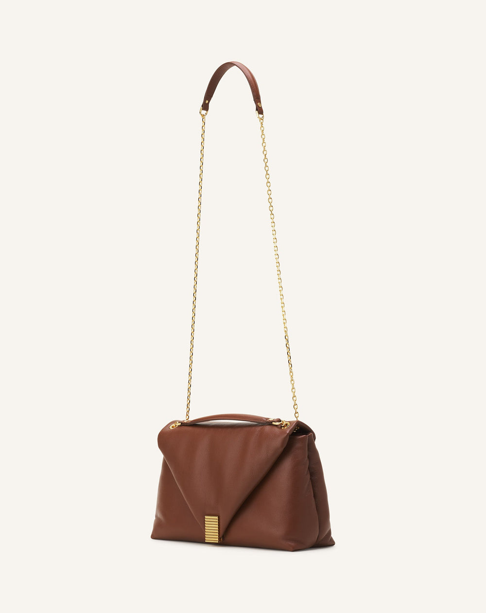 Brown Concerto Arpège Soft Leather Bag | Lanvin Women