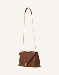 Brown Concerto Arpège Soft Leather Bag | Lanvin Women