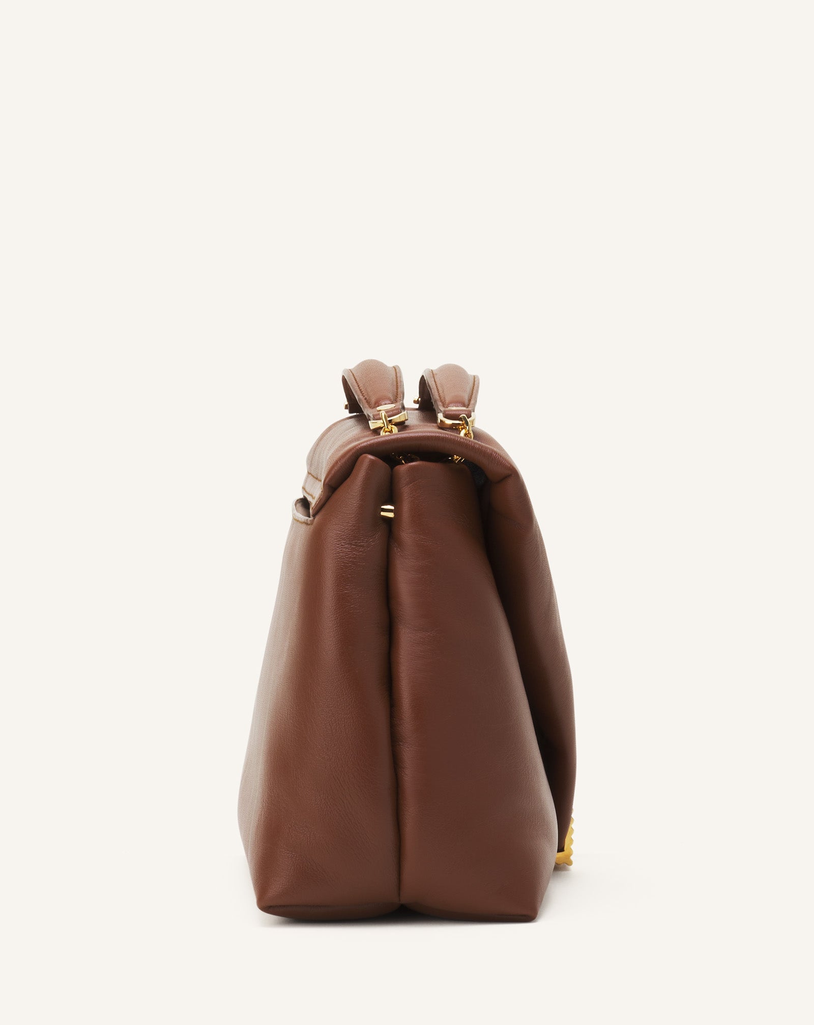 Brown Concerto Arpège Soft Leather Bag | Lanvin Women