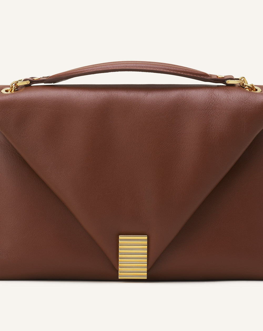 Brown Concerto Arpège Soft Leather Bag | Lanvin Women