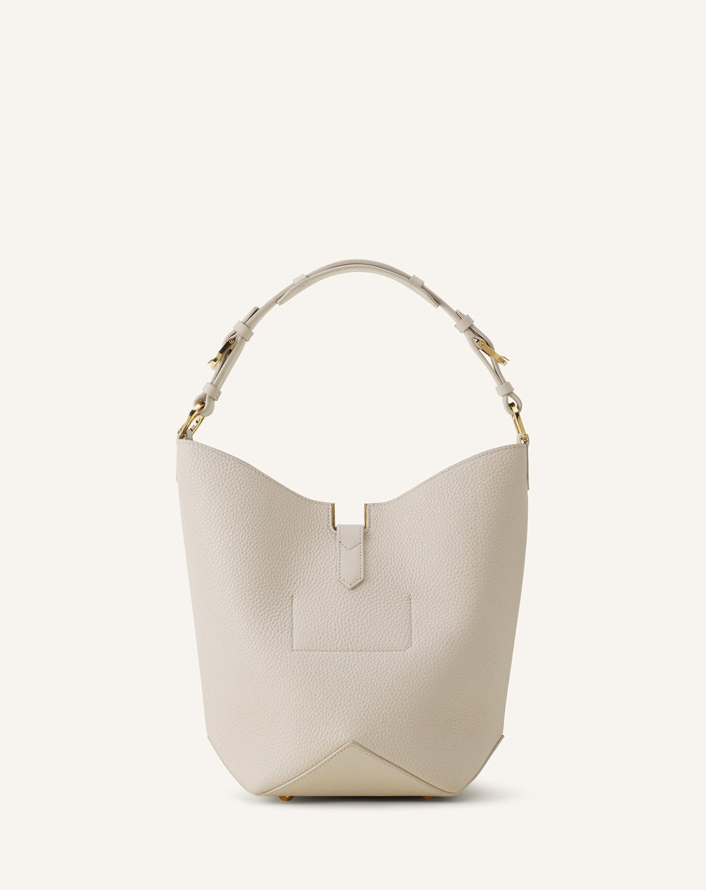 White Catch By Lanvin Medium Leather Bucket Bag | Lanvin Women