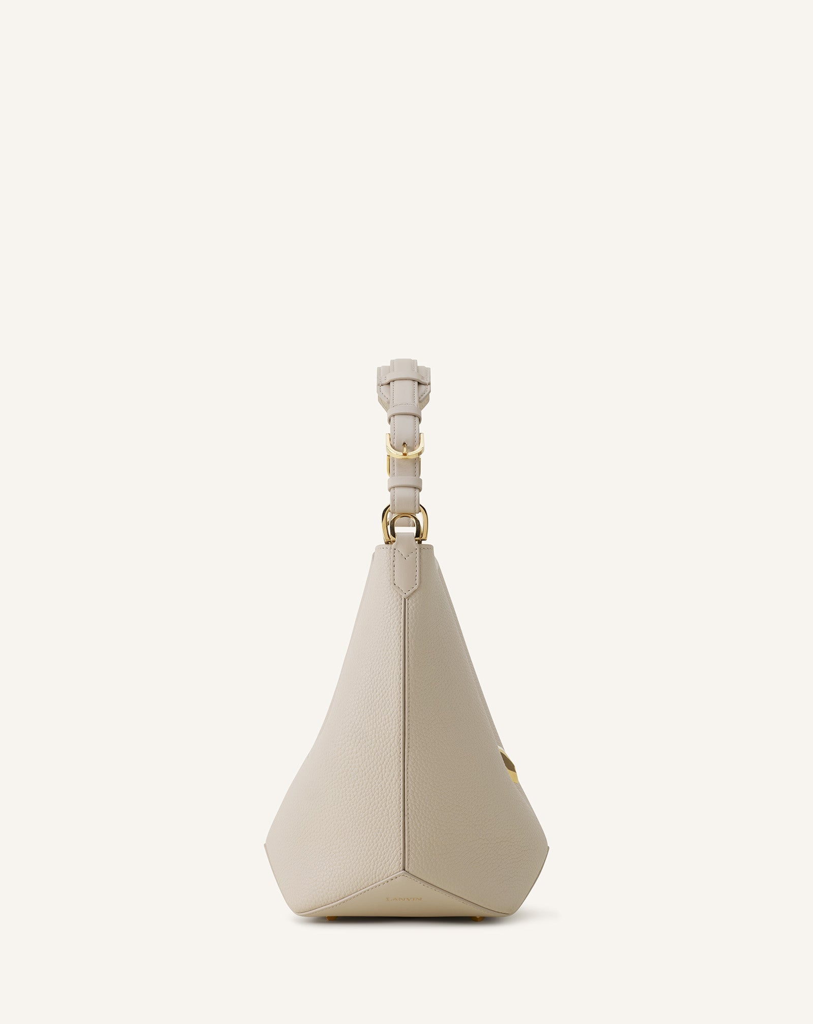 White Catch By Lanvin Medium Leather Bucket Bag | Lanvin Women