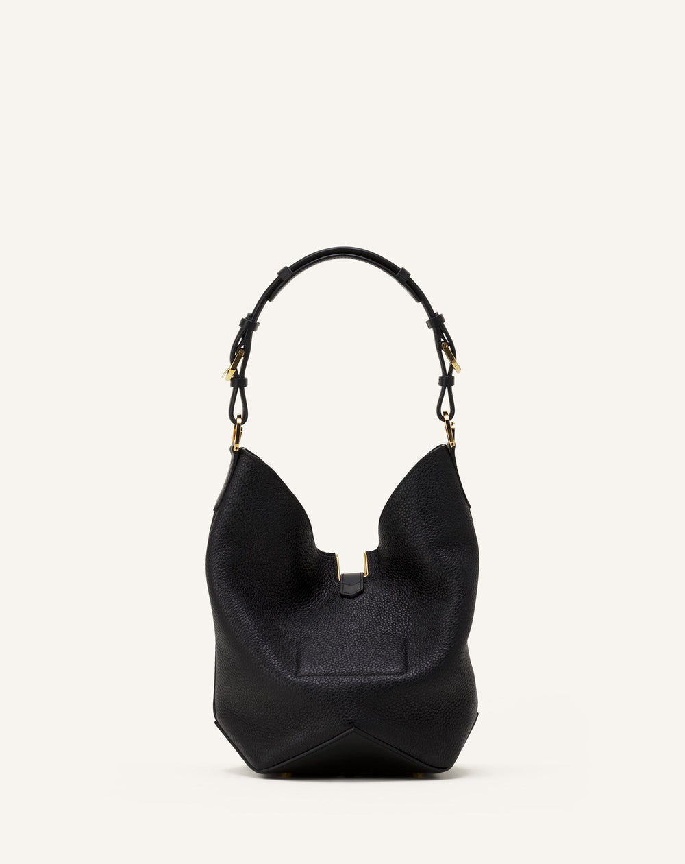 Black Catch By Lanvin Medium Leather Bucket Bag | Lanvin Women