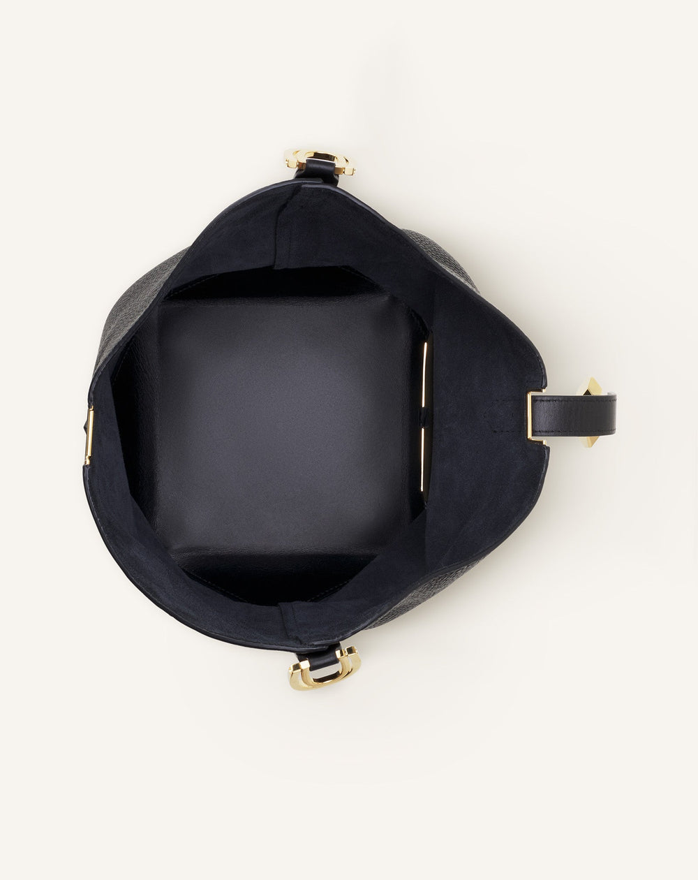 Black Catch By Lanvin Medium Leather Bucket Bag | Lanvin Women