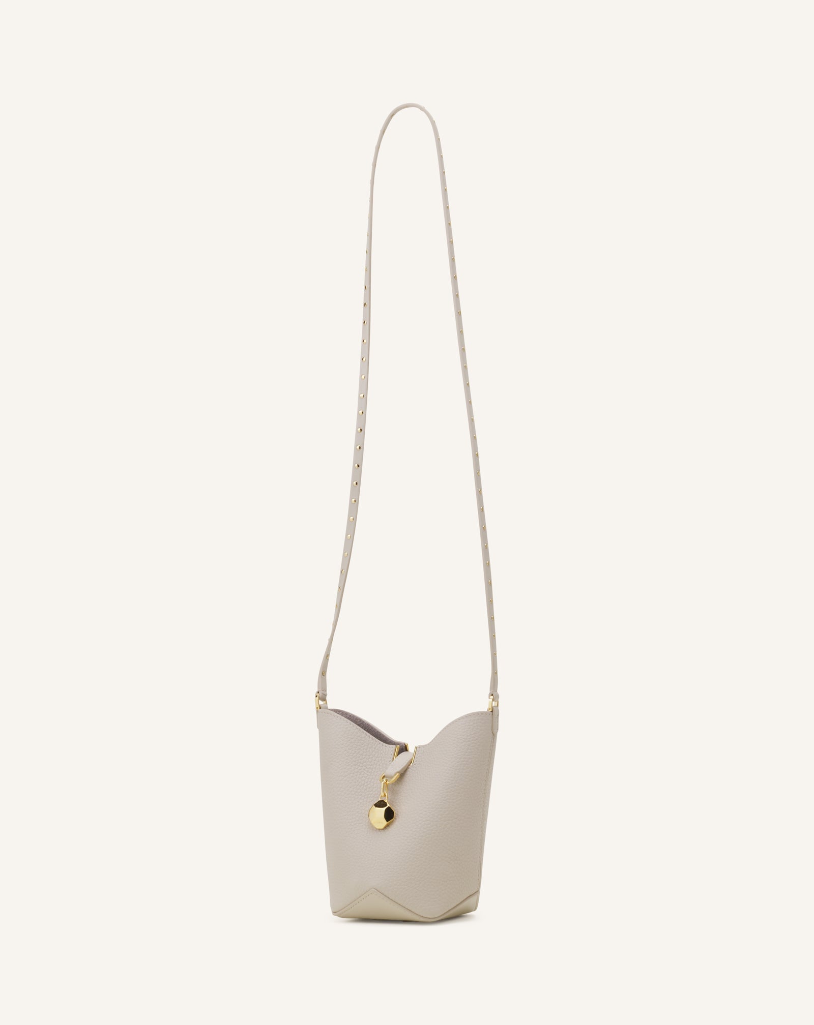 White Catch Nano By Lanvin Leather Bucket Bag | Lanvin Women