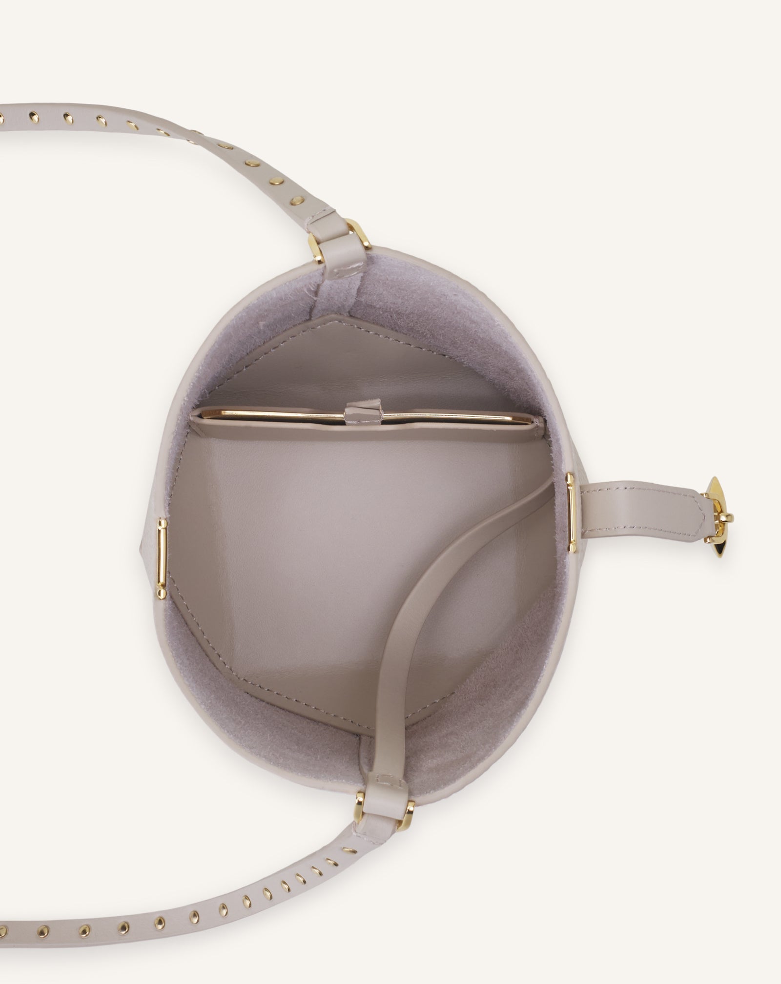 White Catch Nano By Lanvin Leather Bucket Bag | Lanvin Women