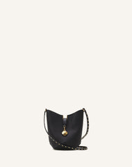 Black Catch Nano By Lanvin Leather Bucket Bag | Lanvin Women
