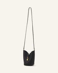 Black Catch Nano By Lanvin Leather Bucket Bag | Lanvin Women