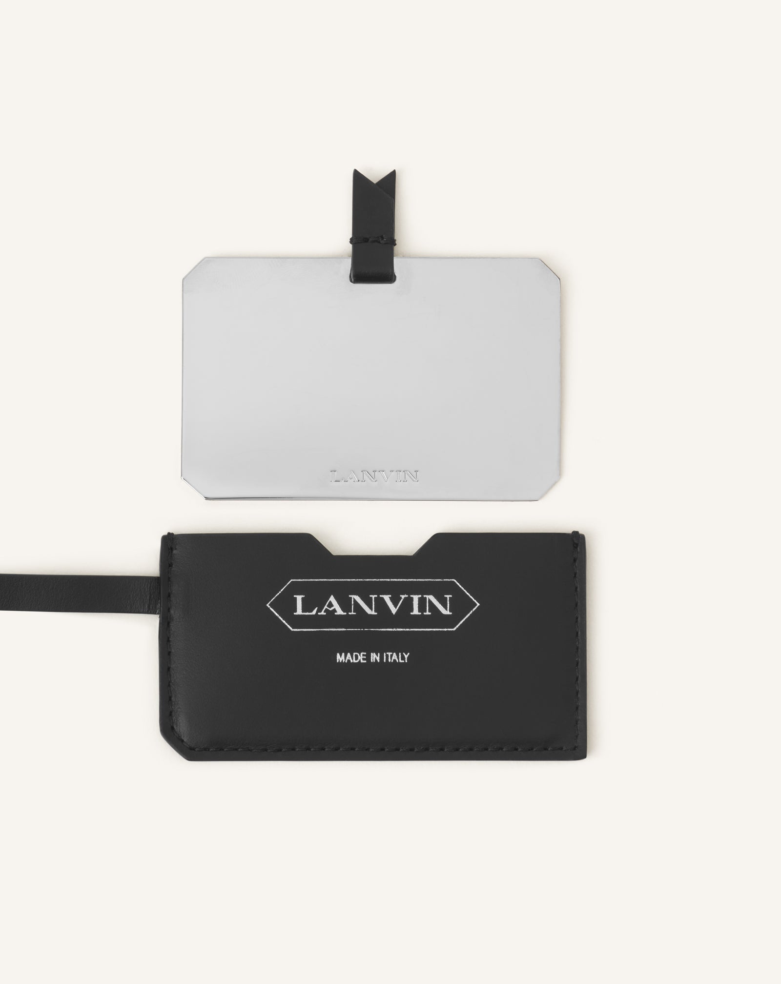 Sac Seau Catch By Lanvin En Cuir Brodé Black | Lanvin Women