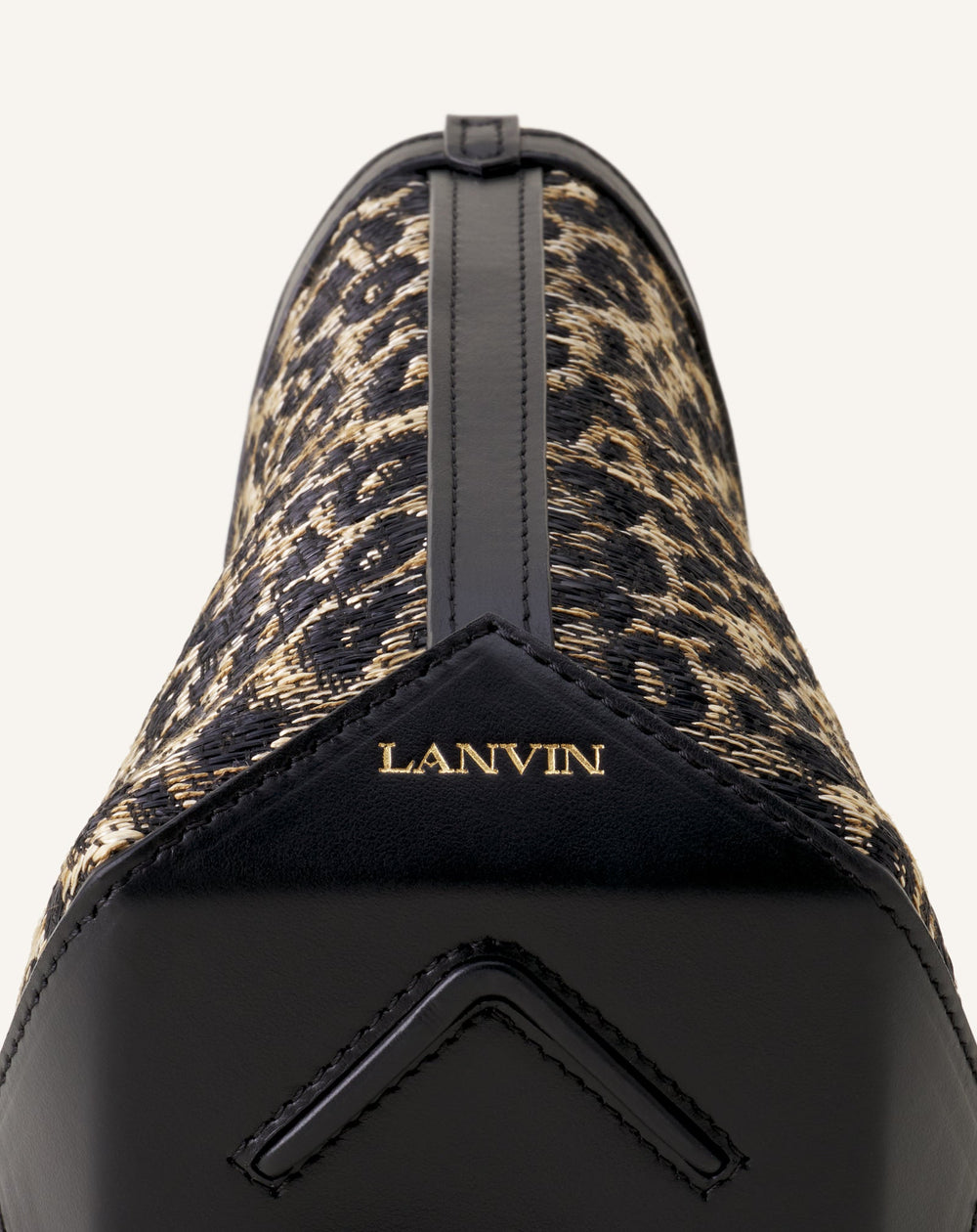 Sac Sceau En Rafia Avec Sangle Pm Beige | Lanvin Women
