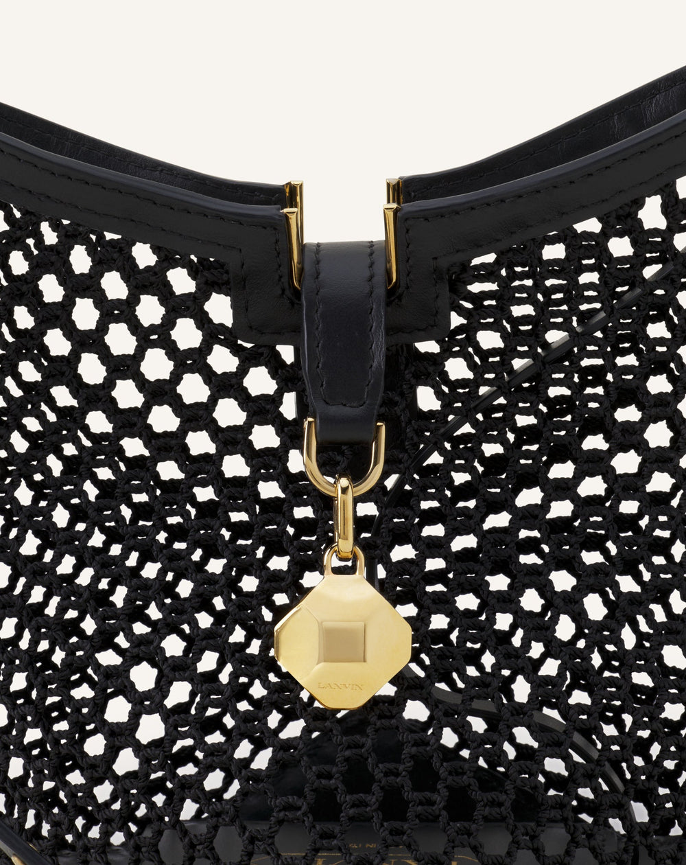 Sac Nano Catch By Lanvin En Fishnet White | Lanvin Women