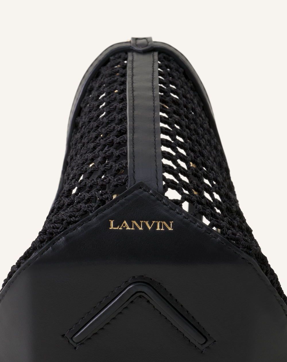 Sac Nano Catch By Lanvin En Fishnet White | Lanvin Women