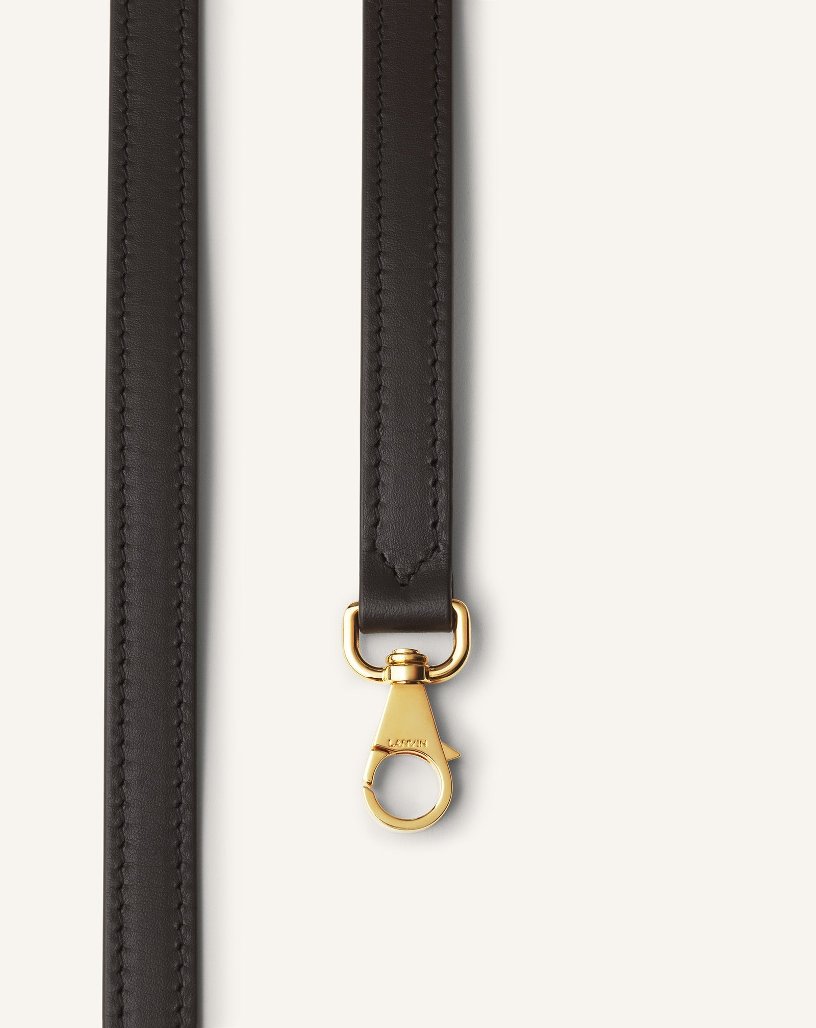 Brown Compagnon Asymmetrical Bag In Suede | Lanvin Women