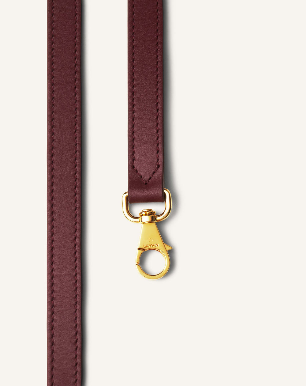 Brown Compagnon Asymmetrical Bag In Leather | Lanvin Women