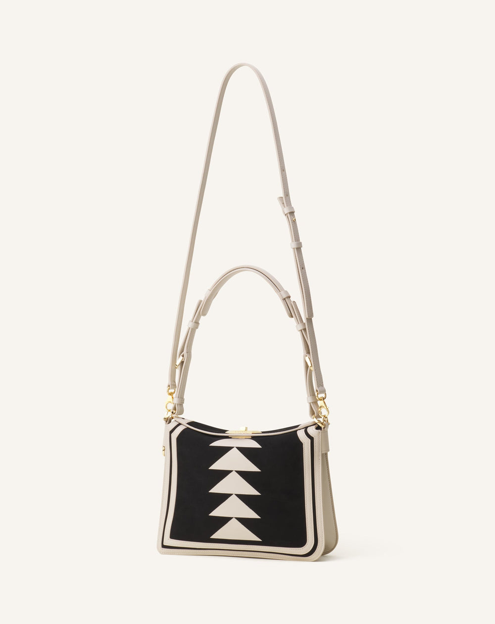 Sac Compagnon 20 En Cuir White | Lanvin Women