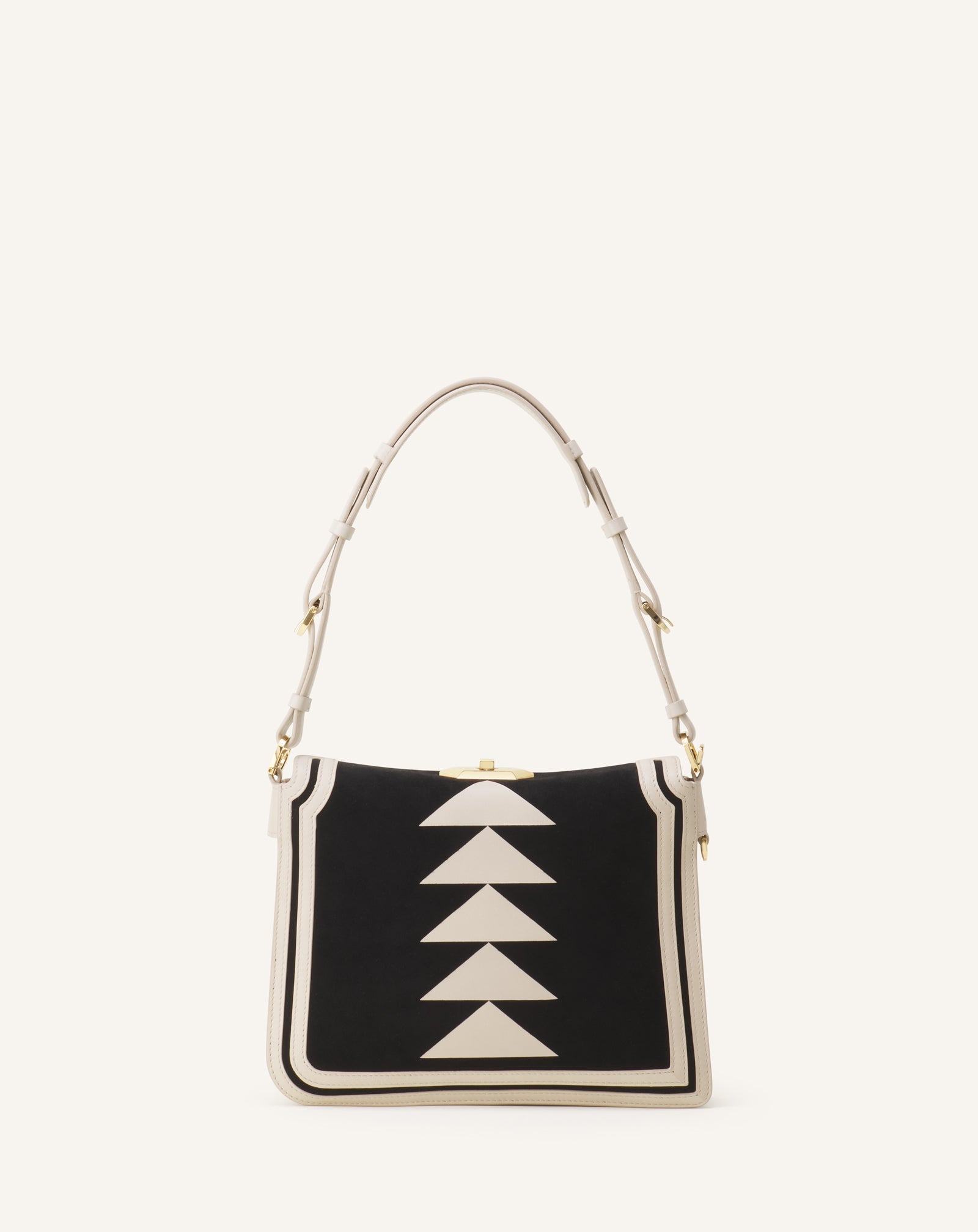Sac Compagnon 20 En Cuir White | Lanvin Women