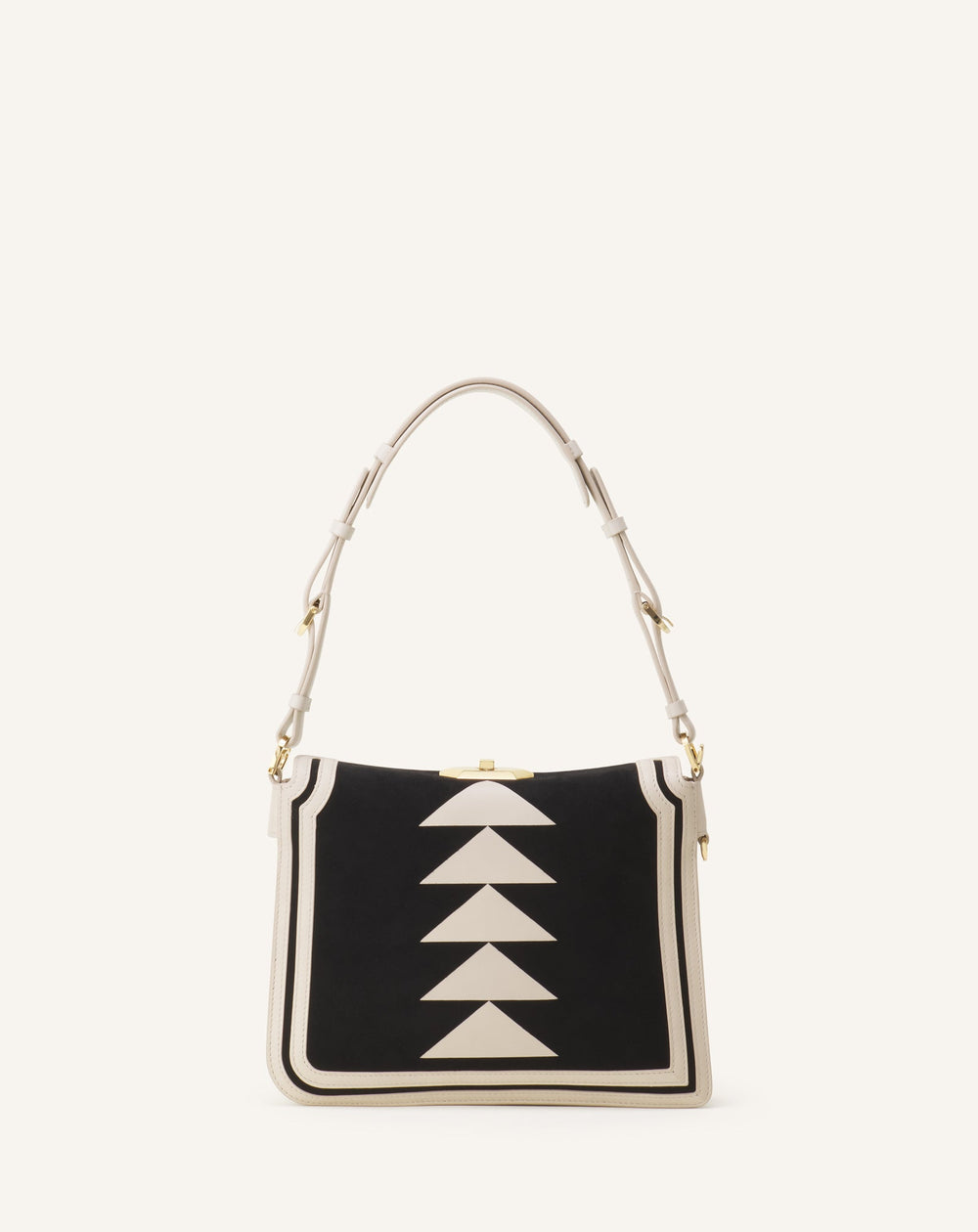 Sac Compagnon 20 En Cuir White | Lanvin Women