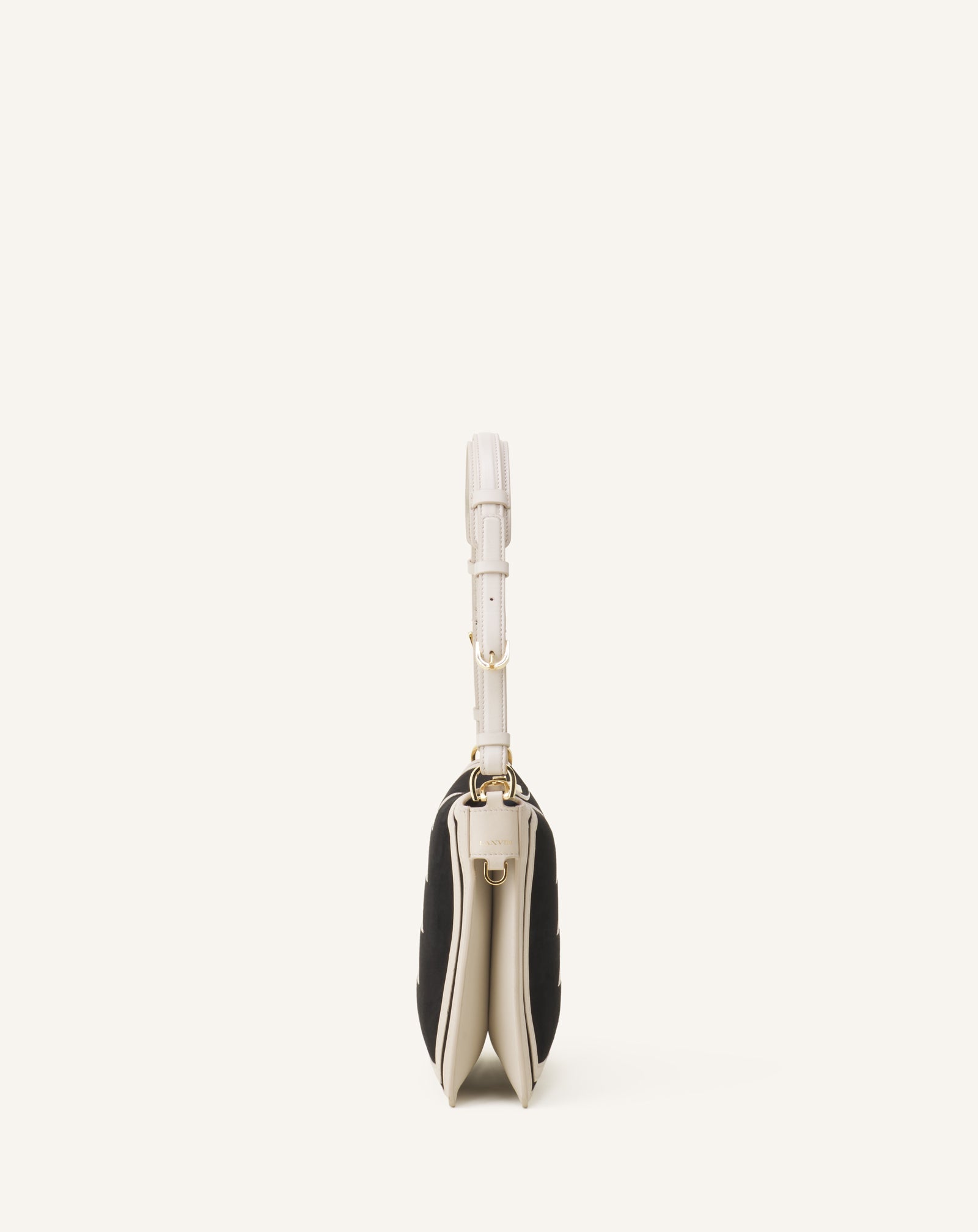 Sac Compagnon 20 En Cuir White | Lanvin Women