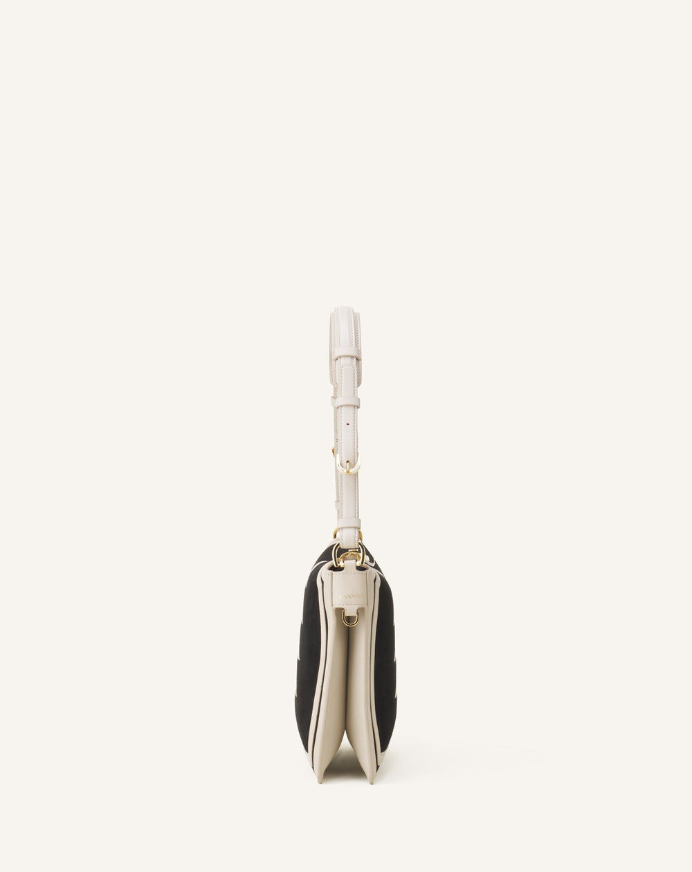 Sac Compagnon 20 En Cuir White | Lanvin Women