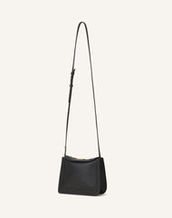 Sac Compagnon 16 En Cuir Black | Lanvin Women