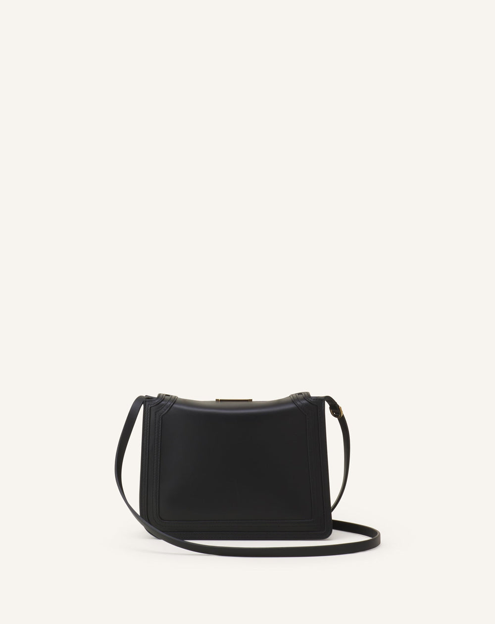 Sac Compagnon 16 En Cuir Black | Lanvin Women