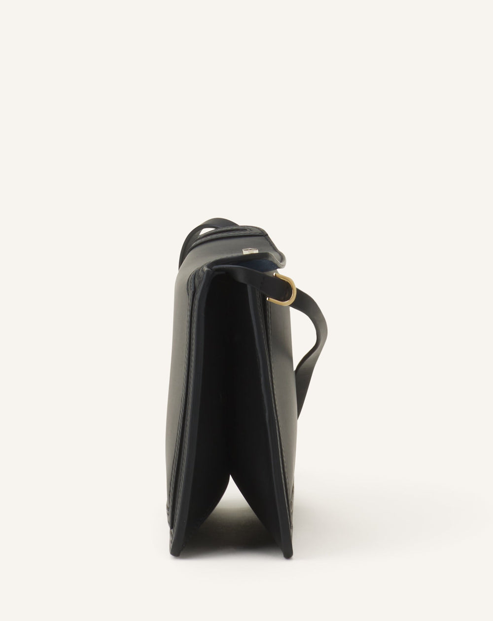 Sac Compagnon 16 En Cuir Black | Lanvin Women