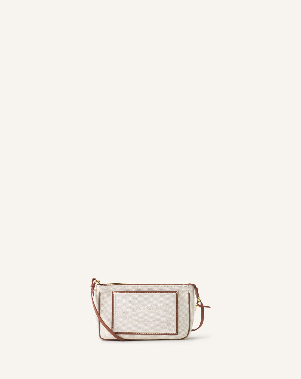 Petit Compagnon Sac Epaule Zippe Canvas | Lanvin Women