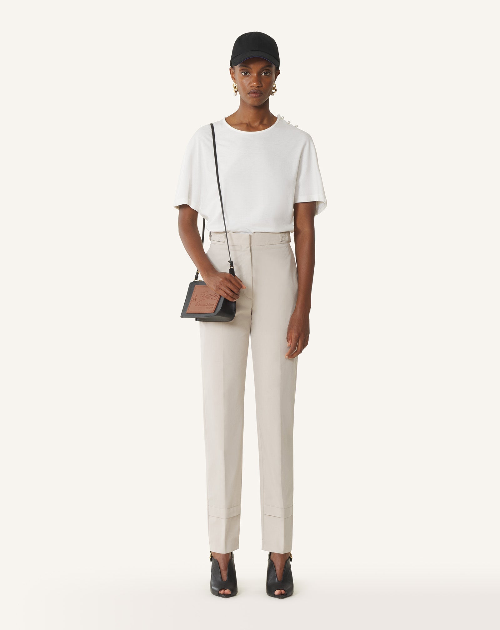 Petit Compagnon Sac Epaule Zippe Cuir | Lanvin Women
