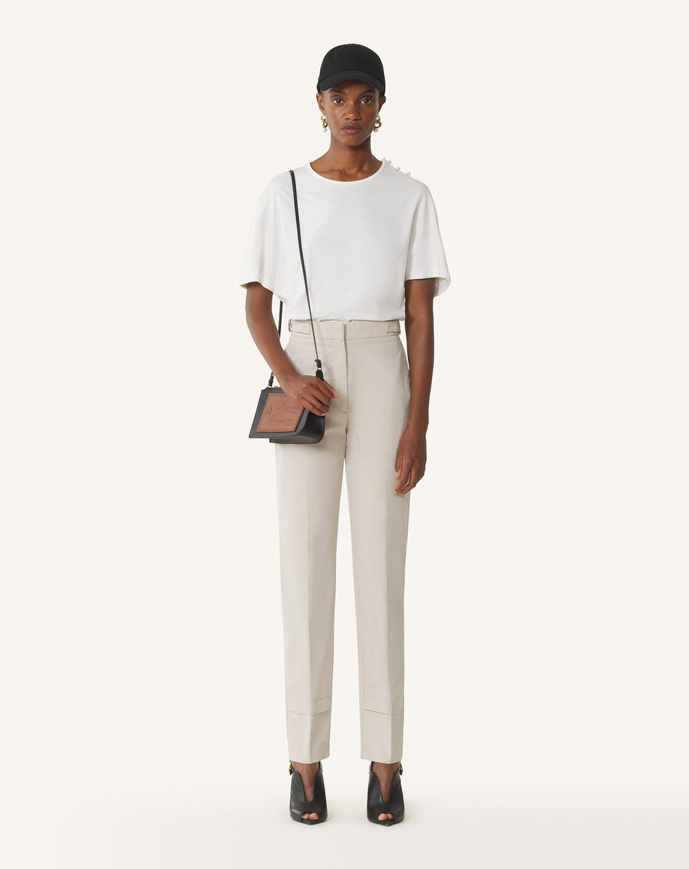 Petit Compagnon Sac Epaule Zippe Cuir | Lanvin Women