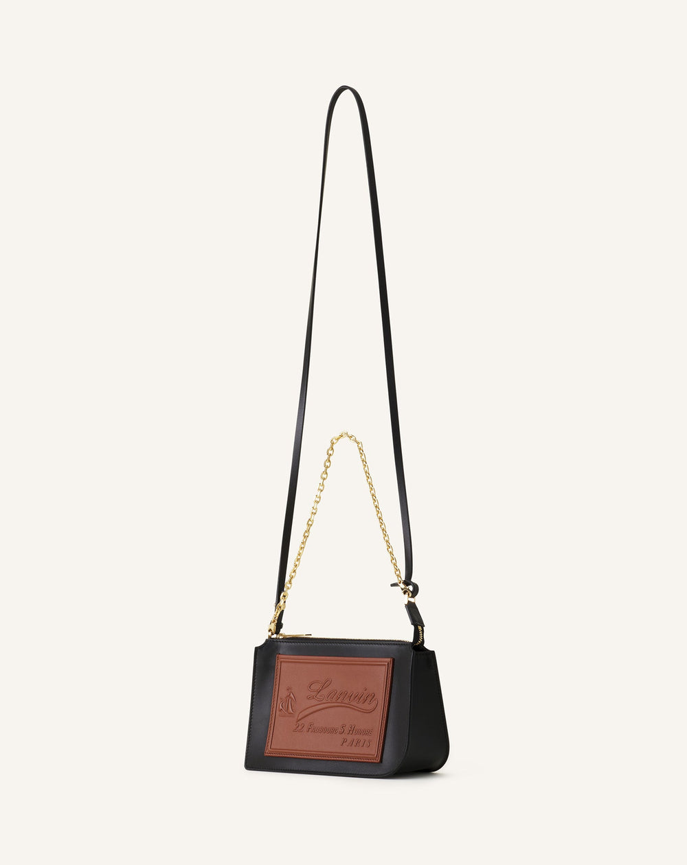 Petit Compagnon Sac Epaule Zippe Cuir | Lanvin Women