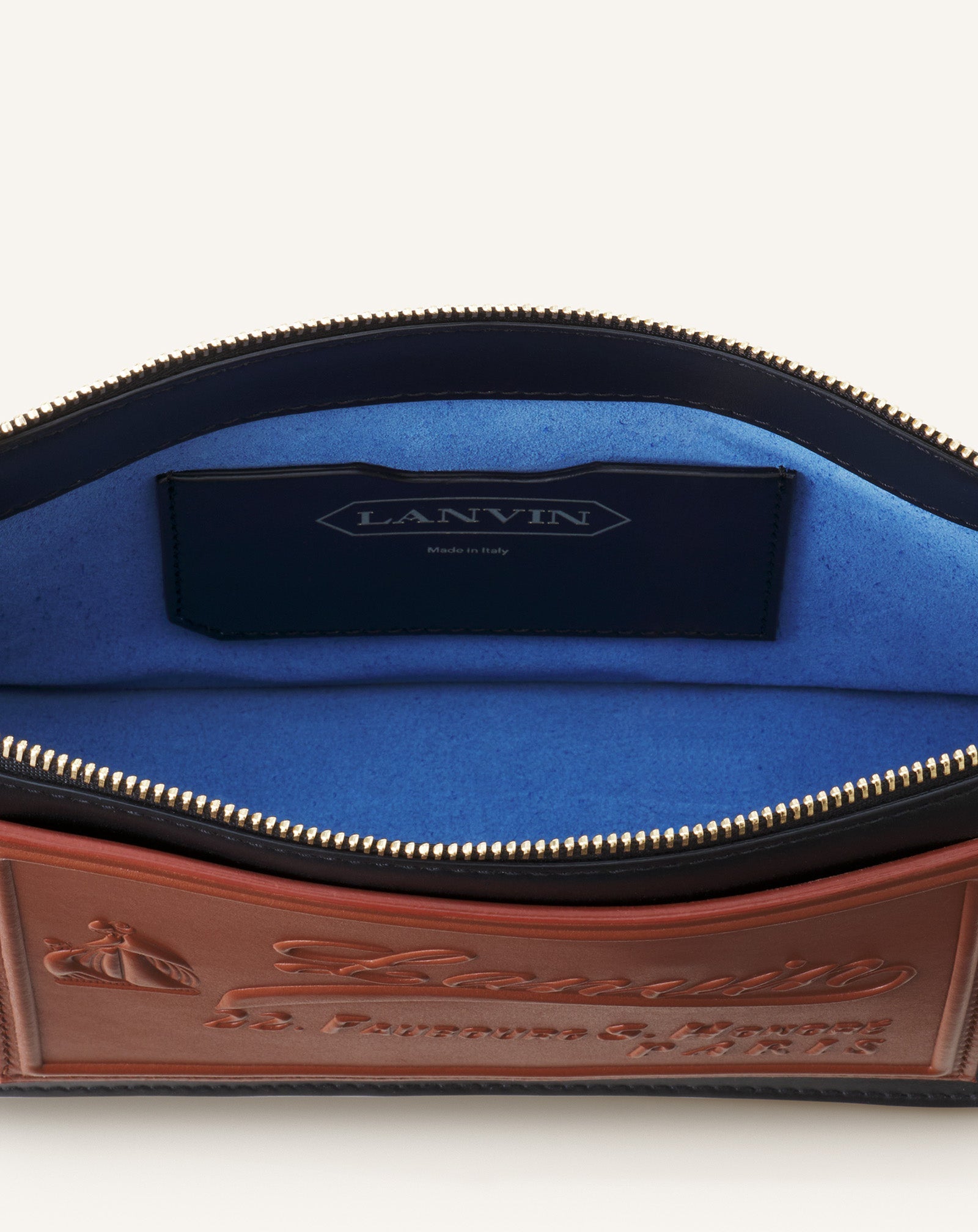 Petit Compagnon Sac Epaule Zippe Cuir | Lanvin Women