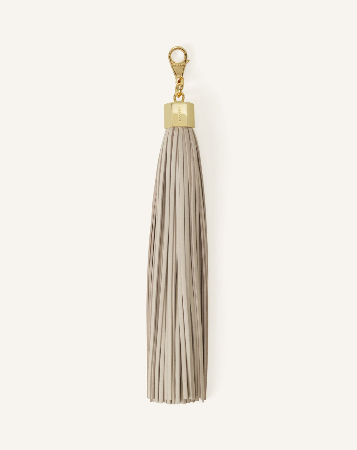 Pompon Simple En Cuir White | Lanvin Women