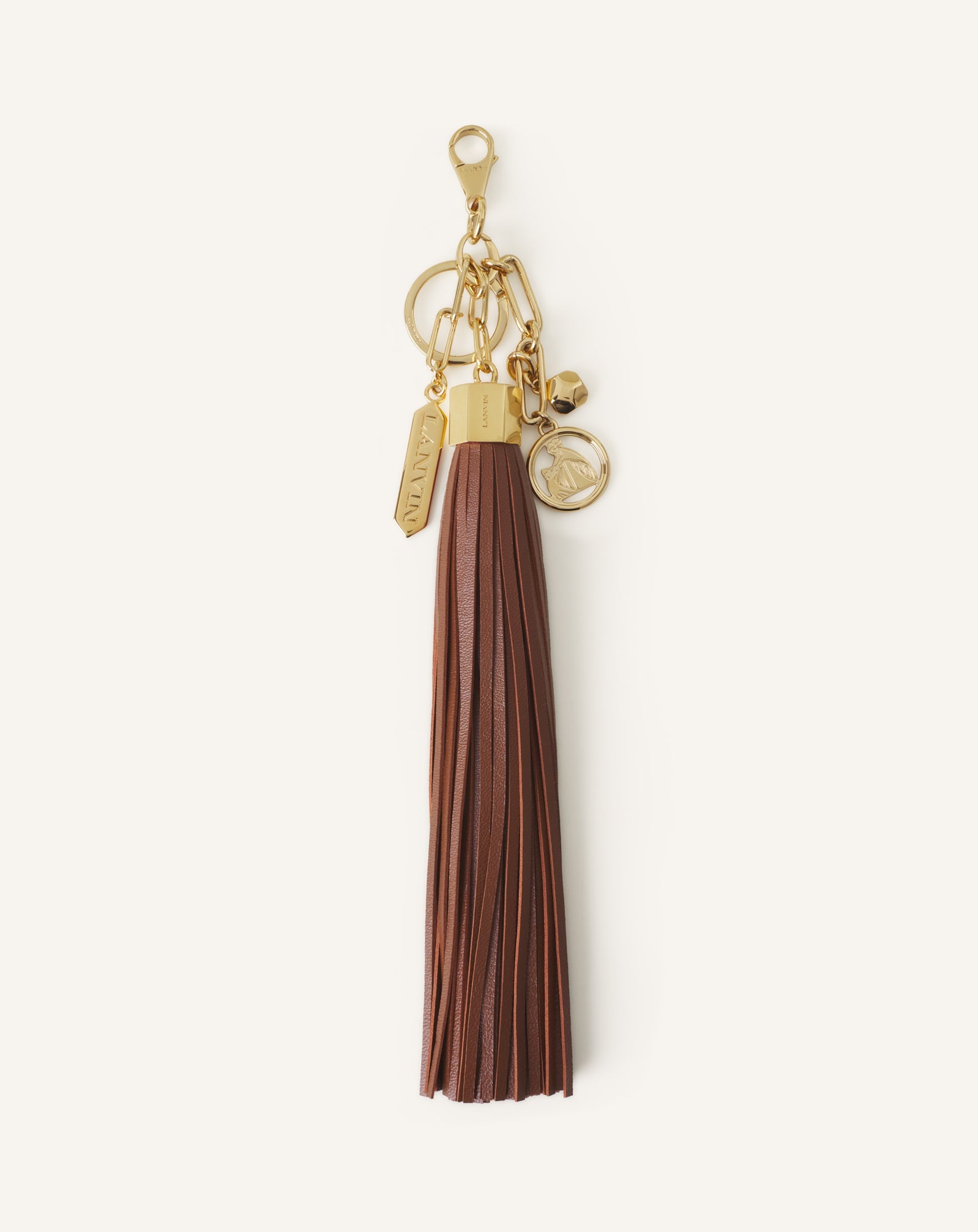 Brown Large Pompon | Lanvin Women