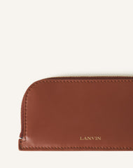Brown Catch By Lanvin Leather Cardholder | Lanvin Women