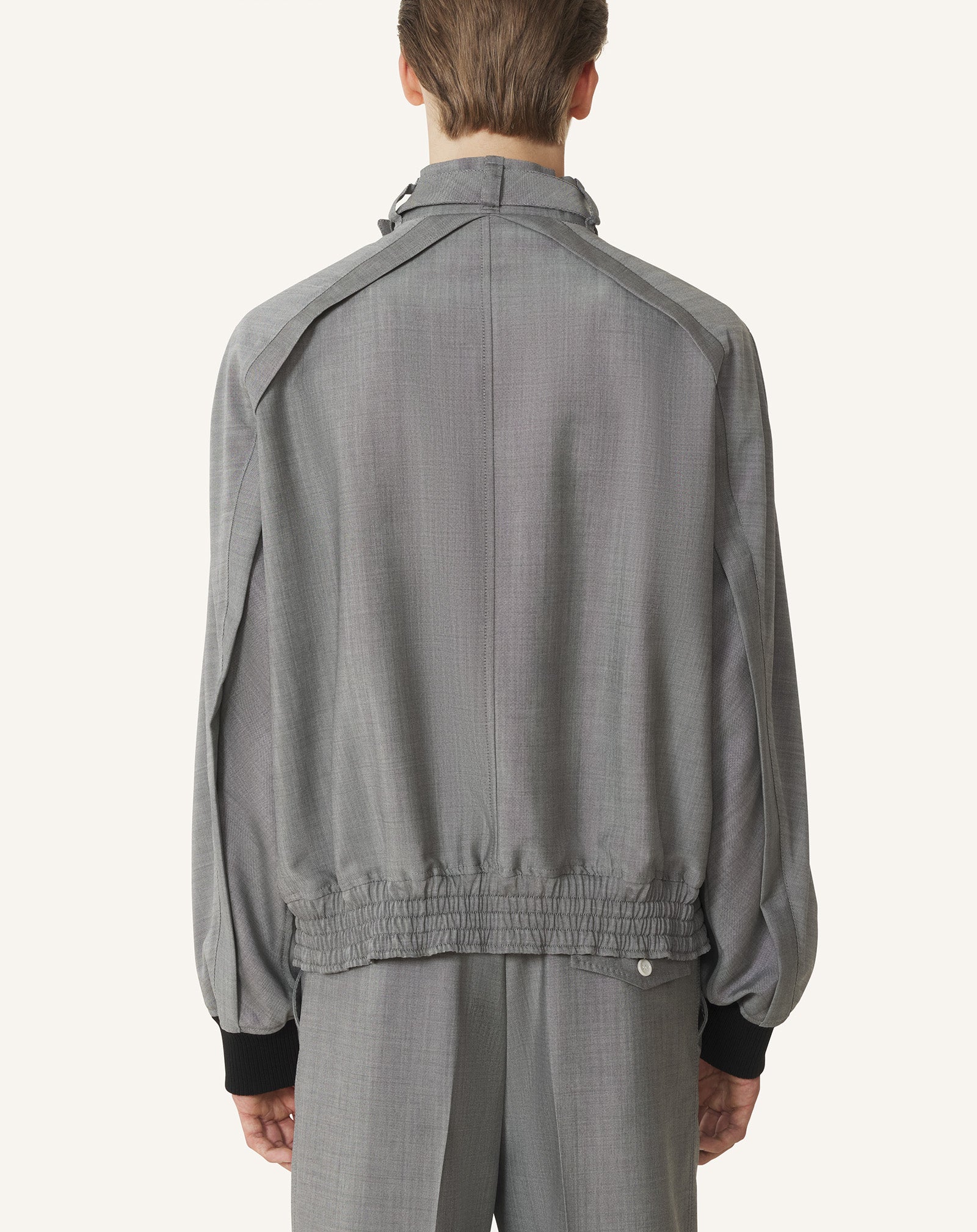Blouson En Laine Mohair Black | Lanvin Men
